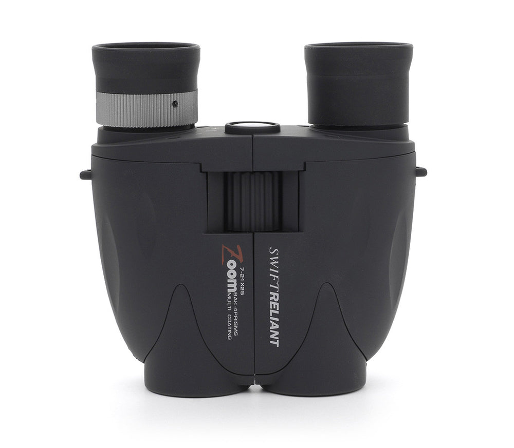 743 Reliant Compact Zoom Binocular | 7-21x25mm | 274-147 ft./ 91-49m  | 12 oz./ 340g
